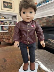 2014 American Girl Logan Everett Boy Doll 18
