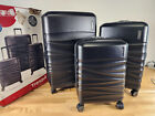 3 PIECE BLACK  Hard Sided American Tourister Tranquil Luggage Set 31