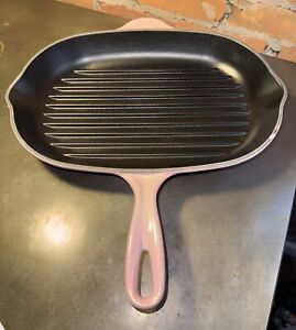 Le Creuset Oval Grill Skillet Cast Iron 12 2/3