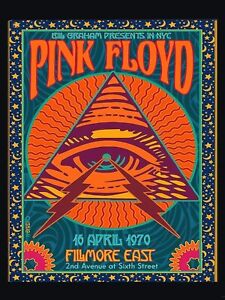 Pink Floyd 1970 Filmore East Concert Poster 18