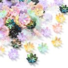 100x Flower Spacer Bead End Caps for Bracelet Necklace Earrings Jewelry Making