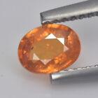 Natural Loose Spessartite Garnet Orange | Pear Shape | 0.82 cts Gemstone