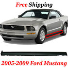 For 2005-2009 Ford Mustang Front New Driver Side Rocker Panel Molding FO1606103