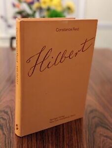 Hilbert | Constance Reid | Hardcover 1983 | Biography of David Hilbert