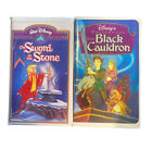 New ListingTwo VHS Disney Movies: The Black Cauldron And The Sword In The Stone
