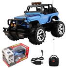 Control Car for Boys and Girls, Rechargeable RC Jeep Off Road Vehicle Hobby Toy