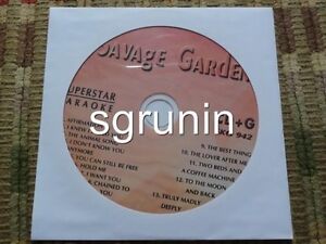 SAVAGE GARDEN POP KARAOKE MUSIC SONGS CD+G CDG $19.99 SSKU942 POP