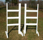 Horse Jumps Horizontal Rail Wing Standards 6ft/Pair - Color Choice #220