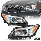 For 2014-2016 Buick LaCrosse Halogen w/ LED DRL 2Pcs FACTORY Headlights 14 15 16 (For: 2015 Buick LaCrosse)