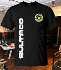 T-Shirt Black BULTACO LOGO Heavy Cotton short sleeve Size S-2XL
