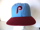New Era 59fifty Cooperstown Col. BURG/BLUE 7 3/8” Philadelphia Phillies NWOT HAT