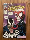 Amazing Spider-Man #347 (Marvel 1991) Signed By Erik Larsen, Venom Cover! NM-