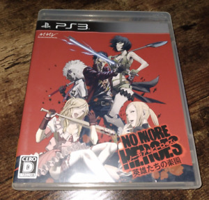 No More Heroes Heroes' Paradise (Sony PlayStation 3, 2010) PS3 Japan Import