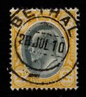 TRANSVAAL 1904-09 2s BLACK & YELLOW, SG 268, BETHEL CDS, CAT. £18+