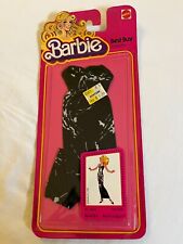 1978 Barbie Best Buy Fashions, #3634, black & white halter dress