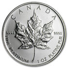 Canada 1 oz Platinum Maple Leaf (Random Year, Abrasions)