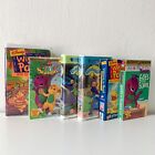 Lot of 6 PBS Kids Teletubbies, Barney And Winnie The Pooh VHS Tapes
