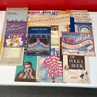 Vtg Lot of 56 Piano Sheet Music Books Guides Pages Classical Popular Christmas