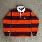 Barbarian Rugby Wear Vintage Virginia Tech Hokie Sweater Football Youth Size 6-8