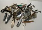 Large Lot Fresh And Salt Water Metal Spoons, Tins, Lures