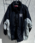 NFL Football Raiders Starter Parka Jacket Mens 4XL - Good - See Pictures