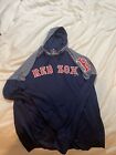 Boston Red Sox Hoodie Sweatshirt Adult Large  Navy Blue By Fanatics!