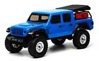Axial 1/24 SCX24 Jeep JT Gladiator 4WD Rock Crawler Brushed RTR, Blue