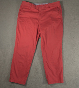 L.L. Bean Pants Womens Size 12 Peach Favorite Fit Flat Front Casual Chino