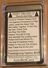 Schulmerich Carillons AutoBelCard Bells Music Memory Card Thanksgiving Hymns 806