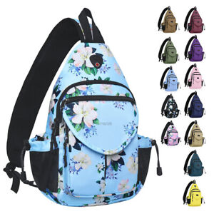 MOSISO Sling Backpack Crossbody Hiking Daypack Shoulder Bag for Girl Women Men