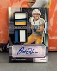 Justin Herbert 2020 Panini Obsidian RPA #d /40 Rookie Dual Patch Auto Chargers