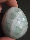 Vintage Green Onyx Alabaster Marble Egg Paperweight Hand carved !!!