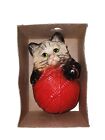 Vintage 1930s Cat With String Ball