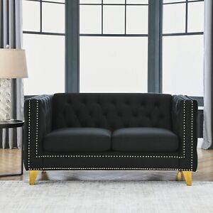 New Listing2 Seat Couch Loveseat Velvet Sofa,58
