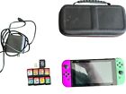 New ListingUsed Nintendo Switch bundle with nine games and 512GB micro SD card