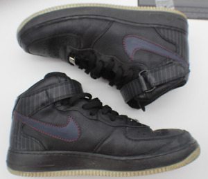 Nike Air Force 1 Mid Premium Barkley Pack Black Men’s 10.5 Sneakers 317311-041