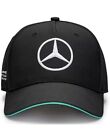 New W/Tags Mercedes AMG Petronas Official Formula 1 Team Black Baseball Cap 2023