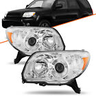 For 2006 2007 2008 2009 Toyota 4Runner Chrome Headlights Amber Corner Lamps Pair (For: 2007 4Runner)