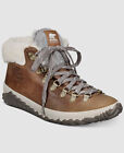 $175 Sorel Women's Brown Out N About Conquest Waterproof Fur Boots Shoes Size 5