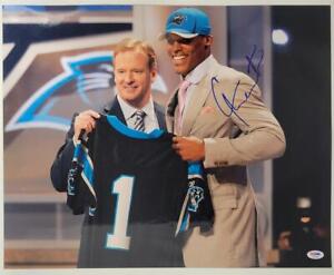 Cam Newton signed Carolina Panthers 16x20 photo autograph ~ PSA/DNA Holo