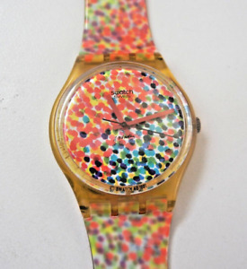 1992 Lots Of Dots Collector Club # 2 Swatch watch.