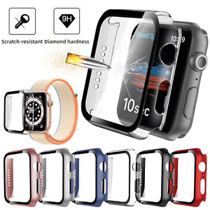 For Apple Watch Series 9 8 7 6 5 4 SE 40/44/41/45mm iWatch PC Full Case Cover