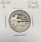 2021-S CLAD CROSSING THE DELAWARE ATB QTR GEM PROOF DEEP CAMEO ACTUAL COIN #2458