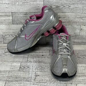 Nike Navina 2 Silver Pink Running Shoes 324662-002 Women Size 7.5