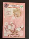 Girly Girl Knit & Crochet Pattern Ponchos, Blanket & Pig Toy 18 Mo. to 3 years