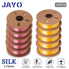 JAYO 11KG PLA+ SILK 3D Printer Filament PLA+ SILK 1.75mm 1.1KG/Set With Spool