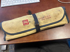 Vintage TOYOTA MOTOR Hand Tool Kit Bag Wrench Pliers Yellow -- Excellent!