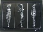 H.R. Giger 'Sil from Species. Signed lithograph edition of 290