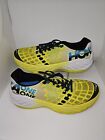 Hoka One One Clayton Mens Running Shoes 11.5 Yellow/Blue 1012271 CSWH Sneakers