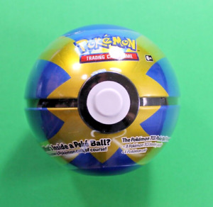 Pokemon TCG 2022 Poke Ball Tin 3 TCG Booster Packs & Coin Brand New Sealed